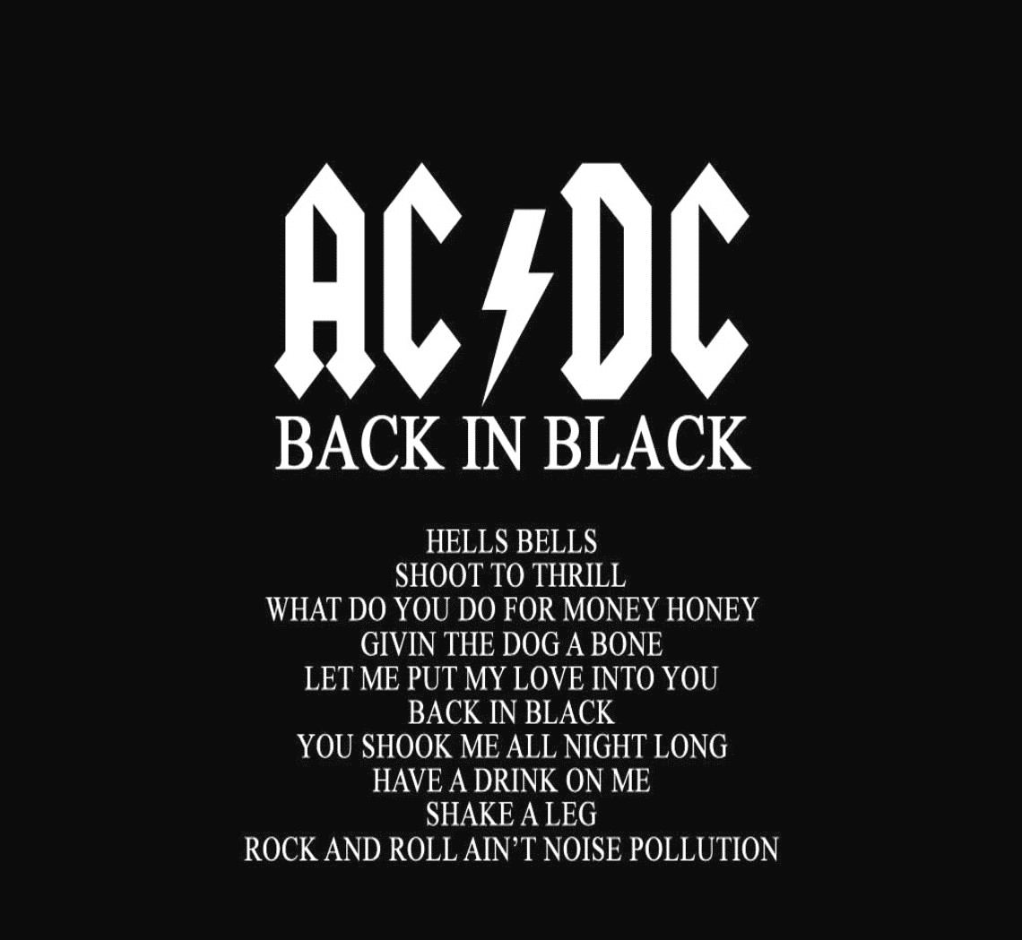AC/DC выпустили альбом Back in Black.