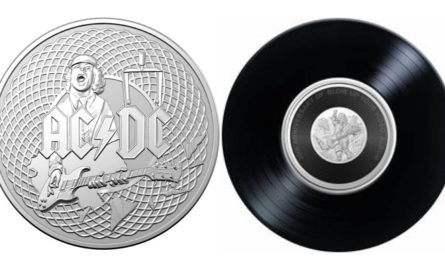 Монетный двор Австралии выпустил монеты AC/DC к 50-летию группы