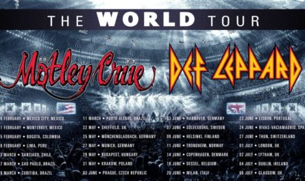 Motley Crue и Def Leppard объявили совместный мировой тур в 2023 году