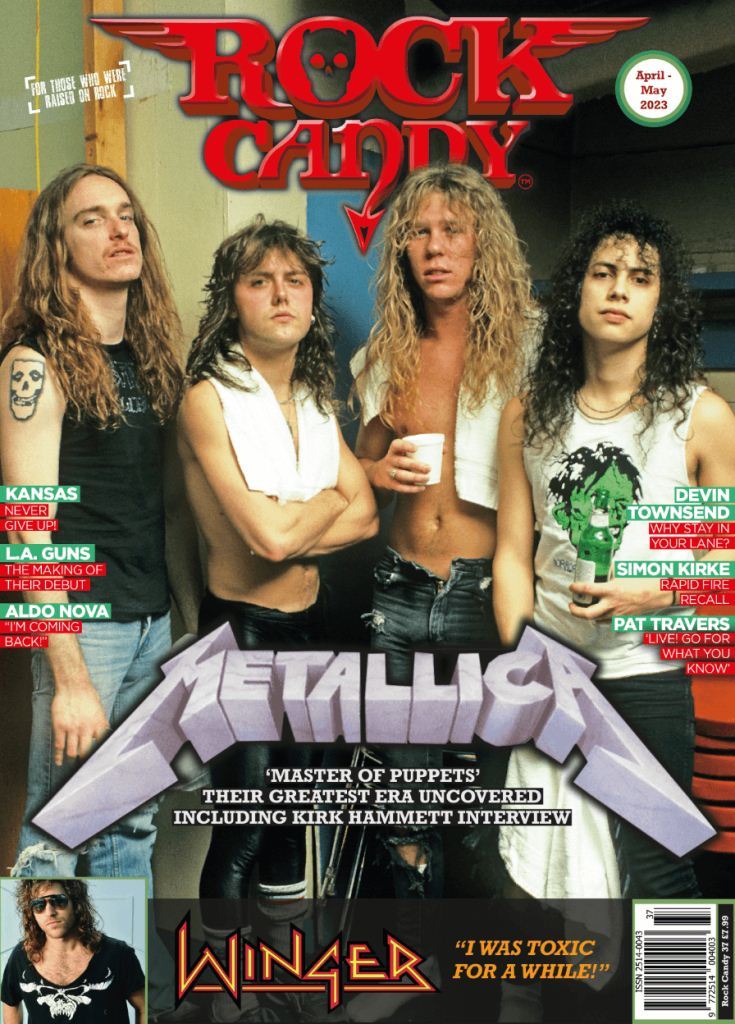 Кирк Хэмметт о создании альбома Metallica 1986 года “Master of Puppets”