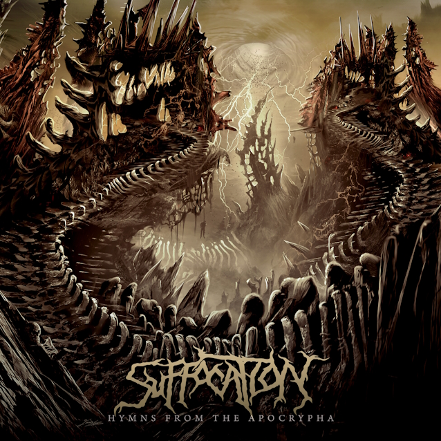 Suffocation новый альбом Hymns From The Apocrypha в 2023 году, слушаем и смотрим новый сингл "Seraphim Enslavement"