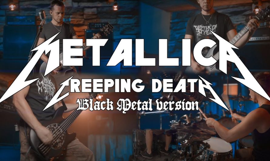 Смотрим и слушаем блэк-метал кавер на классику Metallica “Creeping Death” от Lykanthrop