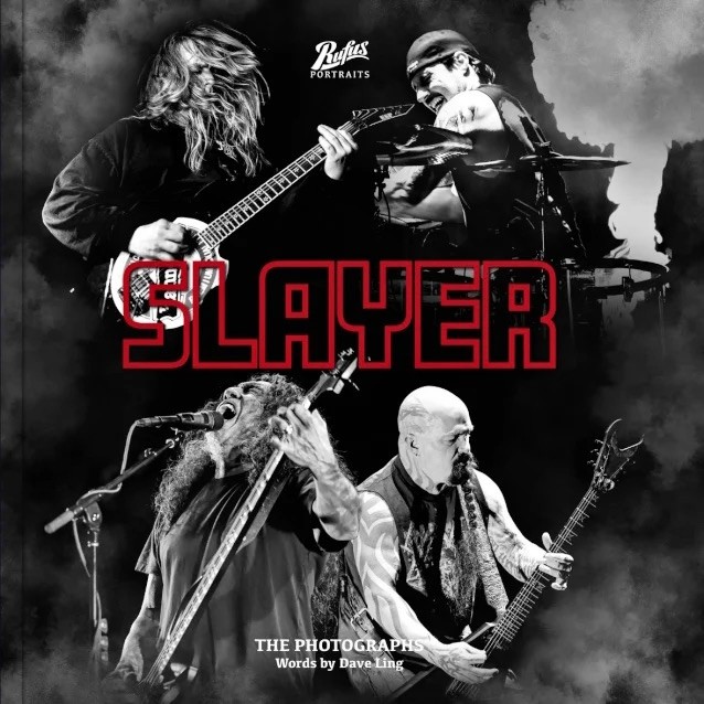 Вышла фото книга группы Slayer "Portraits Of Slayer"