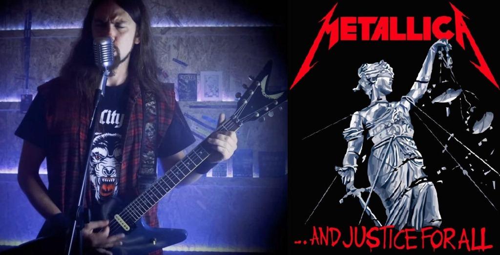 Слушаем и смотрим дэт-метал версию всего альбома Metallica …And Justice For All